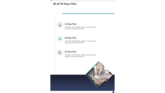 Entrepreneurship Skill Program Proposal 30 60 90 Days Plan One Pager Sample Example Document Entrepreneurship Skill Program Proposal 30 60 90 Days Plan One Pager Sample Example Document