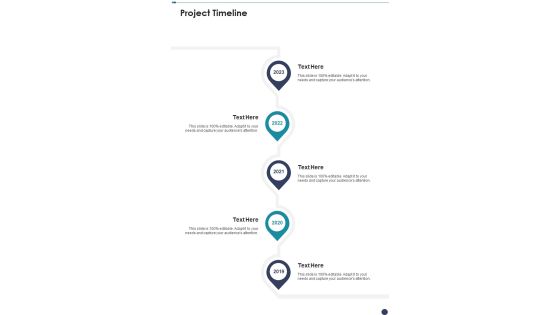 Entrepreneurship Skill Program Proposal Project Timeline One Pager Sample Example Document Entrepreneurship Skill Program Proposal Project Timeline One Pager Sample Example Document