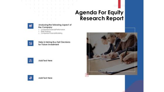 Equity Analysis Project Agenda For Equity Research Report Ppt PowerPoint Presentation Infographic Template Guide PDF Equity Analysis Project Agenda For Equity Research Report Ppt PowerPoint Presentation Infographic Template Guide PDF