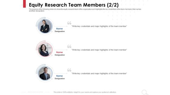 Equity Analysis Project Equity Research Team Members Management Ppt PowerPoint Presentation Layouts Samples PDF Equity Analysis Project Equity Research Team Members Management Ppt PowerPoint Presentation Layouts Samples PDF