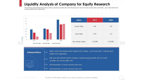 Equity Analysis Project Liquidity Analysis Of Company For Equity Research Ppt PowerPoint Presentation Styles Slideshow PDF Equity Analysis Project Liquidity Analysis Of Company For Equity Research Ppt PowerPoint Presentation Styles Slideshow PDF