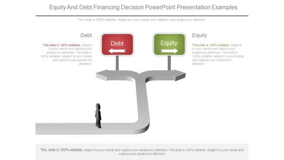 Equity And Debt Financing Decision Powerpoint Presentation Examples Equity And Debt Financing Decision Powerpoint Presentation Examples