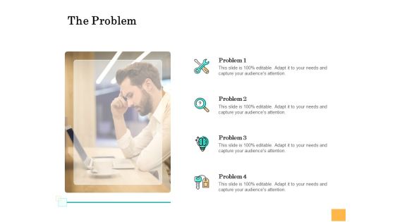 Equity Capital Funding The Problem Ppt Professional Background Designs PDF