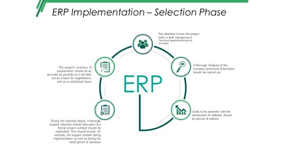 Erp Implementation Selection Phase Ppt PowerPoint Presentation Inspiration Ideas