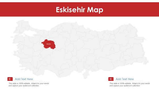Eskisehir Map PowerPoint Presentation PPT Template PDF