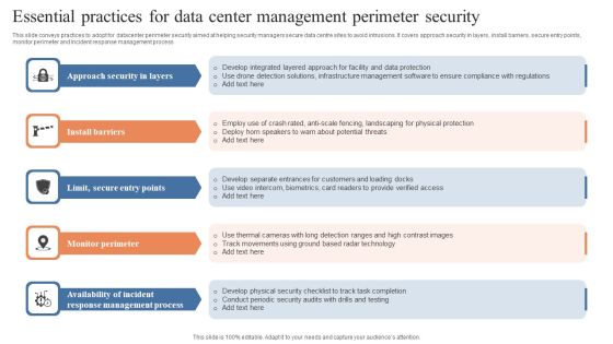 Essential Practices For Data Center Management Perimeter Security Guidelines PDF Essential Practices For Data Center Management Perimeter Security Guidelines PDF