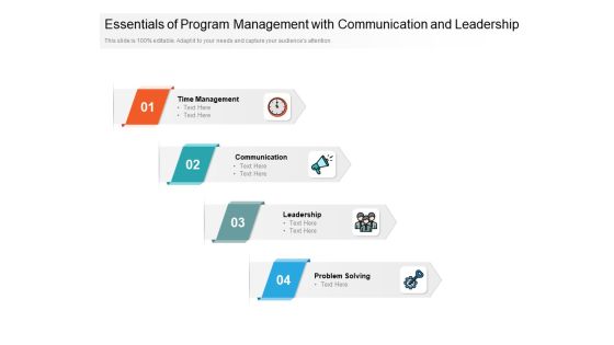 Essentials Of Program Management With Communication And Leadership Ppt PowerPoint Presentation Layouts Graphics Pictures PDF Essentials Of Program Management With Communication And Leadership Ppt PowerPoint Presentation Layouts Graphics Pictures PDF