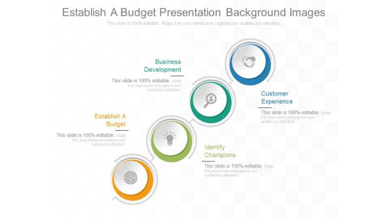Establish A Budget Presentation Background Images