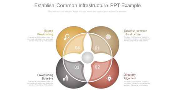 Establish Common Infrastructure Ppt Example Establish Common Infrastructure Ppt Example
