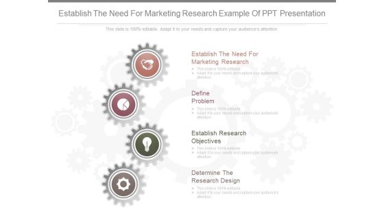 Establish The Need For Marketing Research Example Of Ppt Presentation Establish The Need For Marketing Research Example Of Ppt Presentation