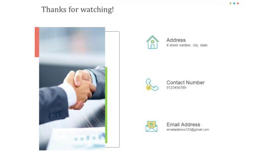 Establishing And Implementing HR Online Learning Program Thanks For Watching Ppt Summary Layouts PDF