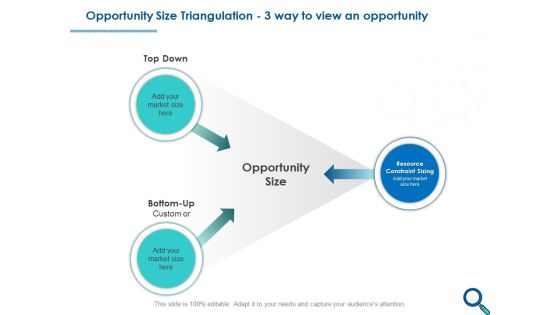 Evaluating Competitive Marketing Effectiveness Opportunity Size Triangulation 3 Way To View An Opportunity Structure PDF Evaluating Competitive Marketing Effectiveness Opportunity Size Triangulation 3 Way To View An Opportunity Structure PDF