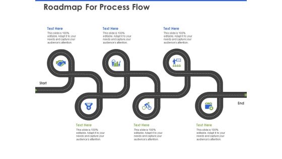 Event Management Services Roadmap For Process Flow Ppt PowerPoint Presentation Inspiration Tips PDF
