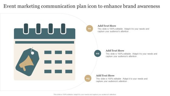 Event Marketing Communication Plan Icon To Enhance Brand Awareness Rules PDF Event Marketing Communication Plan Icon To Enhance Brand Awareness Rules PDF