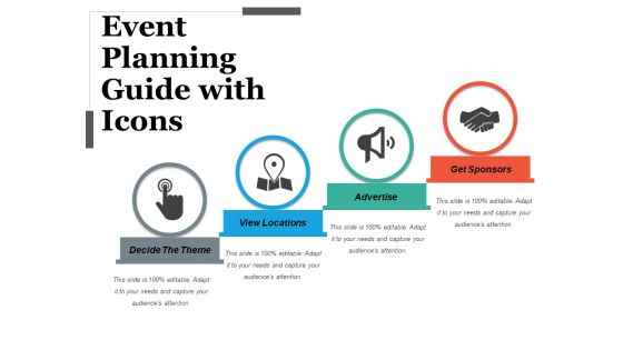 Event Planning Guide With Icons Ppt PowerPoint Presentation Infographics Ideas Event Planning Guide With Icons Ppt PowerPoint Presentation Infographics Ideas