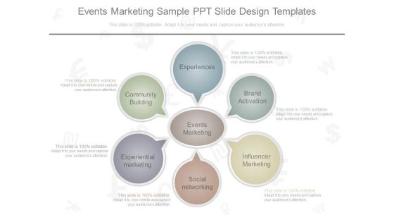 Events Marketing Sample Ppt Slide Design Templates Events Marketing Sample Ppt Slide Design Templates
