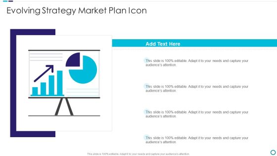Evolving Strategy Market Plan Icon Inspiration PDF
