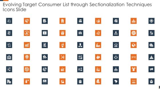 Evolving Target Consumer List Through Sectionalization Techniques Icons Slide Structure PDF Evolving Target Consumer List Through Sectionalization Techniques Icons Slide Structure PDF