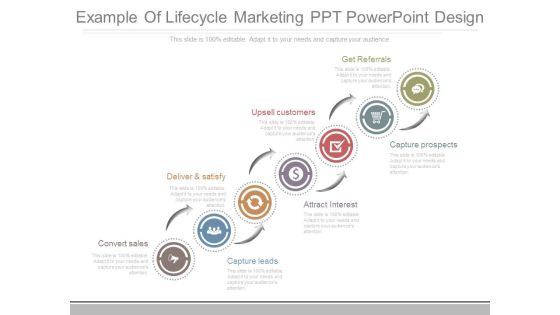 Example Of Lifecycle Marketing Ppt Powerpoint Design