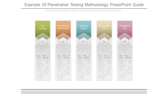 Example Of Penetration Testing Methodology Powerpoint Guide