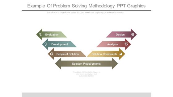 Example Of Problem Solving Methodology Ppt Graphics