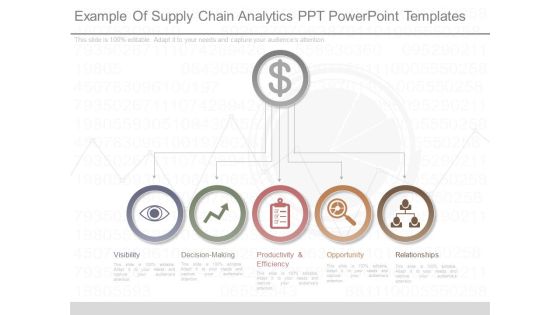 Example Of Supply Chain Analytics Ppt Powerpoint Templates