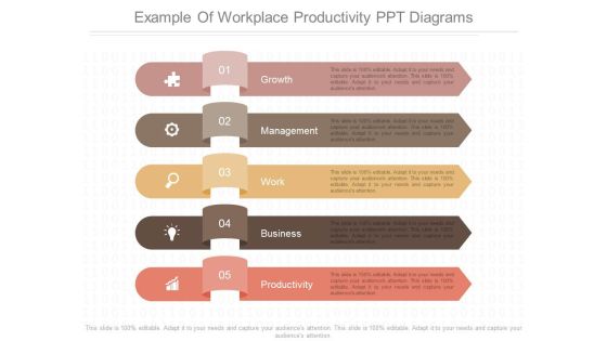 Example Of Workplace Productivity Ppt Diagrams Example Of Workplace Productivity Ppt Diagrams