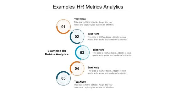 Examples HR Metrics Analytics Ppt PowerPoint Presentation Ideas Influencers Cpb
