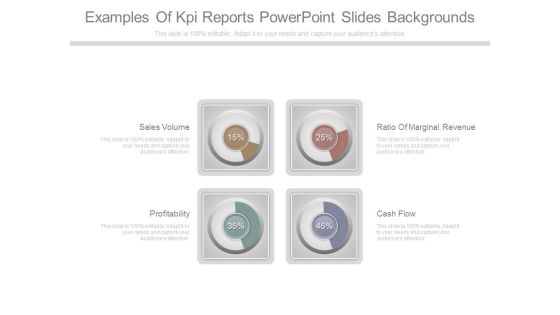 Examples Of Kpi Reports Powerpoint Slides Backgrounds