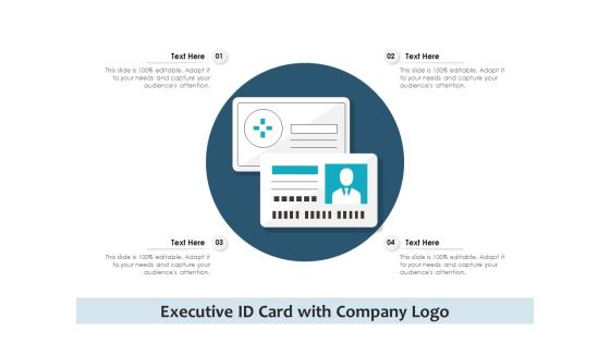 Executive ID Card With Company Logo Ppt PowerPoint Presentation Infographic Template Graphics Example PDF Executive ID Card With Company Logo Ppt PowerPoint Presentation Infographic Template Graphics Example PDF