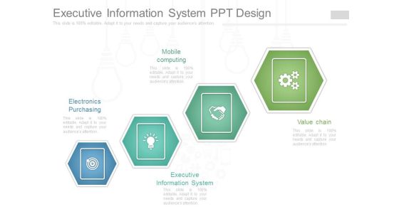 Executive Information System Ppt Design
