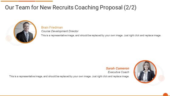 Executive Job Training Our Team For New Recruits Coaching Proposal Development Infographics PDF Executive Job Training Our Team For New Recruits Coaching Proposal Development Infographics PDF