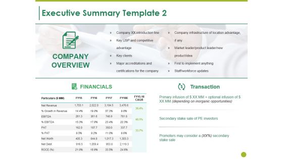 Executive Summary Template 2 Ppt PowerPoint Presentation Summary Ideas Executive Summary Template 2 Ppt PowerPoint Presentation Summary Ideas