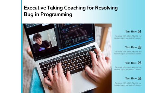 Executive Taking Coaching For Resolving Bug In Programming Ppt PowerPoint Presentation Icon Slides PDF Executive Taking Coaching For Resolving Bug In Programming Ppt PowerPoint Presentation Icon Slides PDF