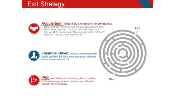 Exit Strategy Ppt PowerPoint Presentation Graphics Exit Strategy Ppt PowerPoint Presentation Graphics