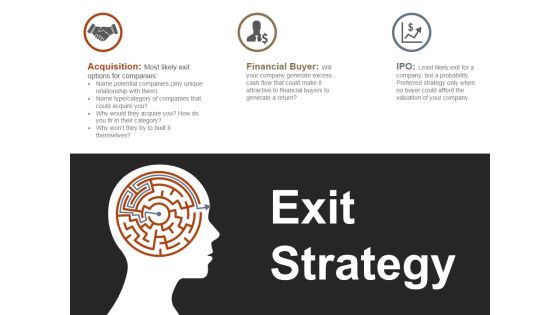 Exit Strategy Ppt PowerPoint Presentation Infographics Gridlines