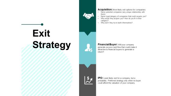 Exit Strategy Ppt PowerPoint Presentation Infographics Outfit