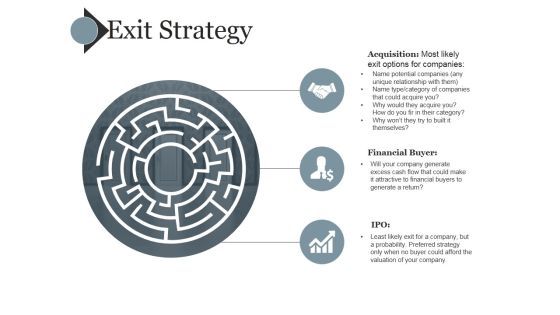 Exit Strategy Ppt PowerPoint Presentation Summary Graphics Download