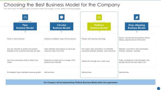 Expedite Multi Sided System Choosing The Best Business Model For The Company Summary PDF Expedite Multi Sided System Choosing The Best Business Model For The Company Summary PDF