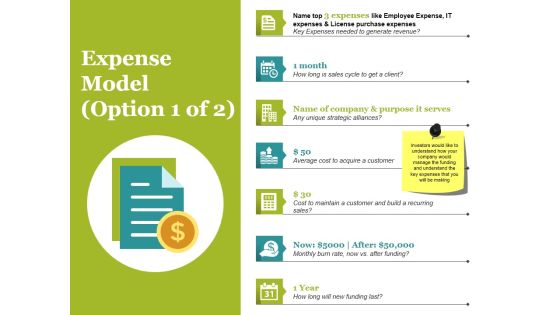 Expense Model Template 1 Ppt PowerPoint Presentation Gallery Clipart Expense Model Template 1 Ppt PowerPoint Presentation Gallery Clipart