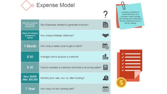 Expense Model Template 1 Ppt PowerPoint Presentation Rules Expense Model Template 1 Ppt PowerPoint Presentation Rules