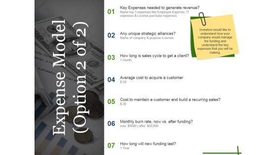 Expense Model Template Ppt PowerPoint Presentation Icon Deck Expense Model Template Ppt PowerPoint Presentation Icon Deck