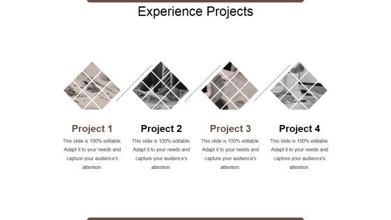 Experience Projects Ppt PowerPoint Presentation Show Structure