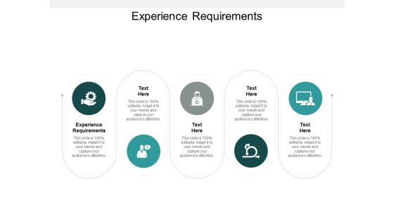 Experience Requirements Ppt Powerpoint Presentation Infographics Clipart Cpb Experience Requirements Ppt Powerpoint Presentation Infographics Clipart Cpb