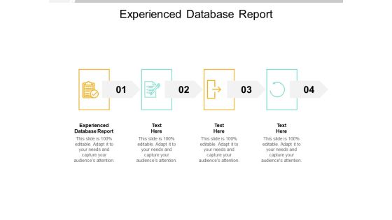 Experienced Database Report Ppt PowerPoint Presentation File Introduction Cpb Pdf Experienced Database Report Ppt PowerPoint Presentation File Introduction Cpb Pdf
