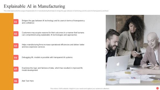 Explainable Machine Learning Explainable AI In Manufacturing Sample PDF
