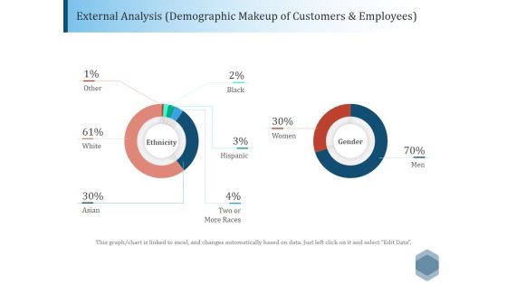 External Analysis Demographic Makeup Of Customers And Employees Ppt PowerPoint Presentation Outline Background Designs External Analysis Demographic Makeup Of Customers And Employees Ppt PowerPoint Presentation Outline Background Designs