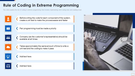 Extreme Programming Methodology IT Rule Of Coding In Extreme Programming Demonstration PDF