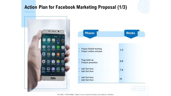 Facebook Ad Management Action Plan For Facebook Marketing Proposal Ppt Infographics Styles PDF Facebook Ad Management Action Plan For Facebook Marketing Proposal Ppt Infographics Styles PDF