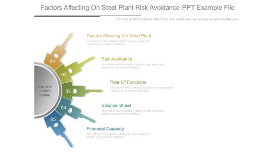 Factors Affecting On Steel Plant Risk Avoidance Ppt Example File Factors Affecting On Steel Plant Risk Avoidance Ppt Example File
